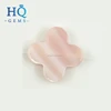 four leaf clover cut Gemstone Shape and natural red agate Gemstone Material agate