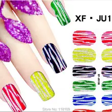 123 Stickers for nails nail arts polish art film beauty foil pegatinas unas agua capsule ongle gel polish ricostruzione unghie