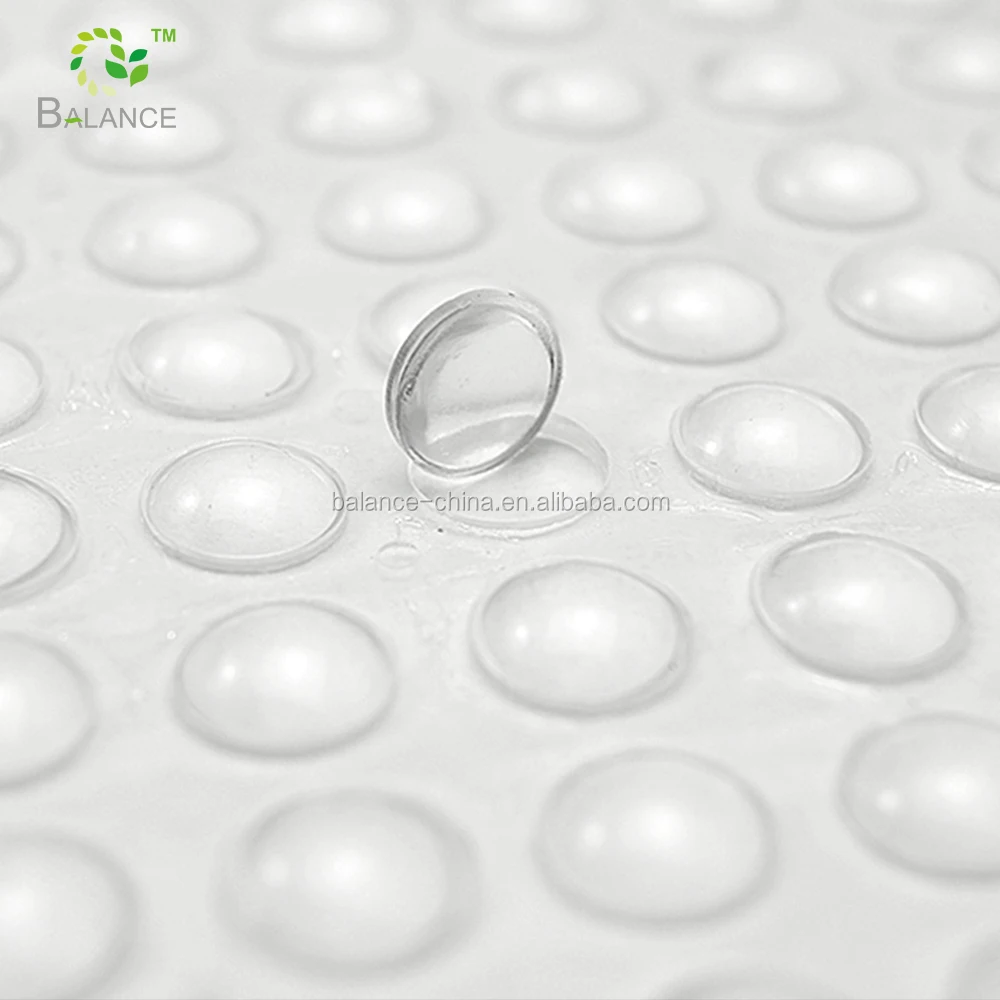 Hot Sell Bumpon Buffer Pads Non Slip Rubber Feet Adhesive Clear Dots