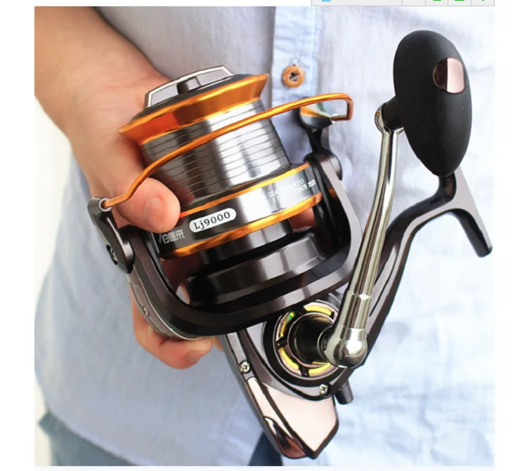Long Shot Casting Reel 14+1Bb Big Spinning Reel Fishing Reel For Carp –  Bargain Bait Box