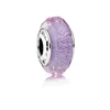 Beads Charm for Sale Glass purple Glow in the Dark Murano for bracelet