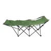 cheap army green sleeping travel lightweight metal folding camping cot