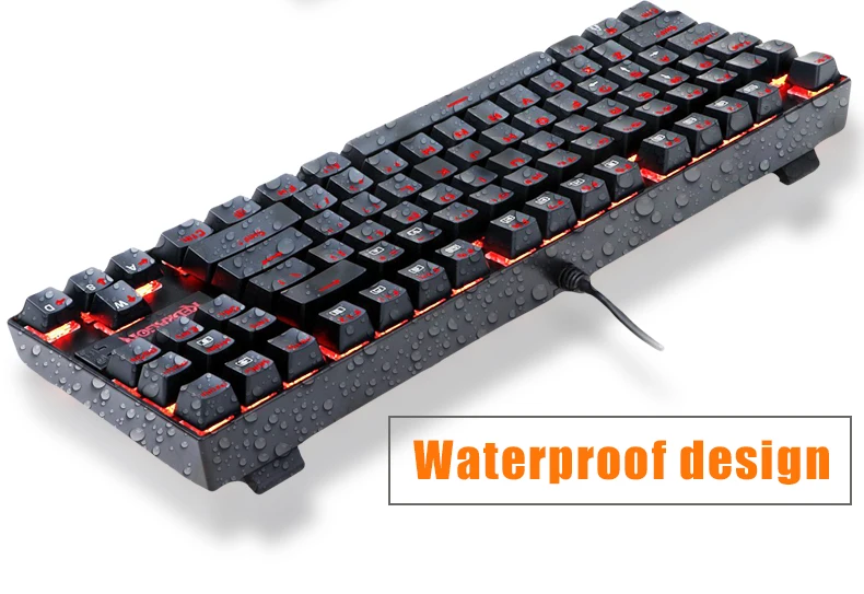 Redragon K552-BA LED light 87 Keys Gaming Keyboard Mouse And Mouse Pad Gaming Combo