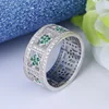 new designed press fit nose hematite four finger ring custom