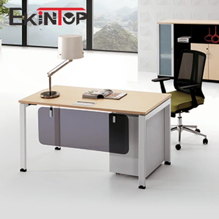 Simple Design Office Computer Desk L Type Standard Size Office