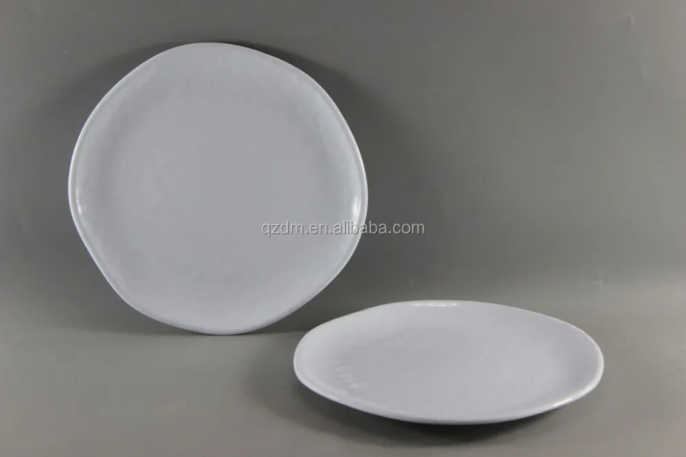 8 Inch Plastic Round Dish 100% Melamine Or 30% Melamine