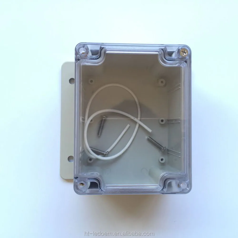 115*90*70mm Clear Plastic Cover Power Project Case Diy Junction Box