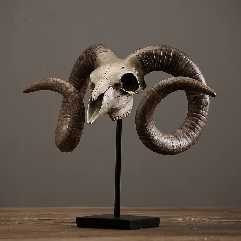 Resin Animal Skull And Resin Sheep Skull For Home Decoration Buy