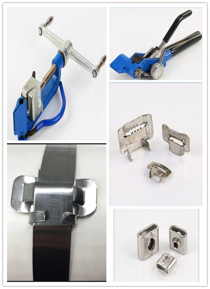 High Quality Adjustable #304  Stainless Steel Banding Strap