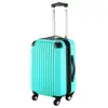 20 inch Expandable ABS Carry On Luggage Travel Bag Trolley Suitcase