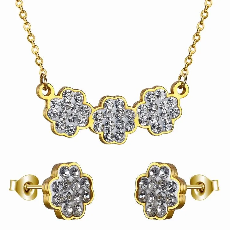 Elite Jewelry Set Stainless Steel Fashion Jewelry 2016 Dubai Jewelry