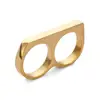 Double refers to the double loop ring sell like hot cakes, hip-hop ring, amazon HIPHOP jewelry YSS899
