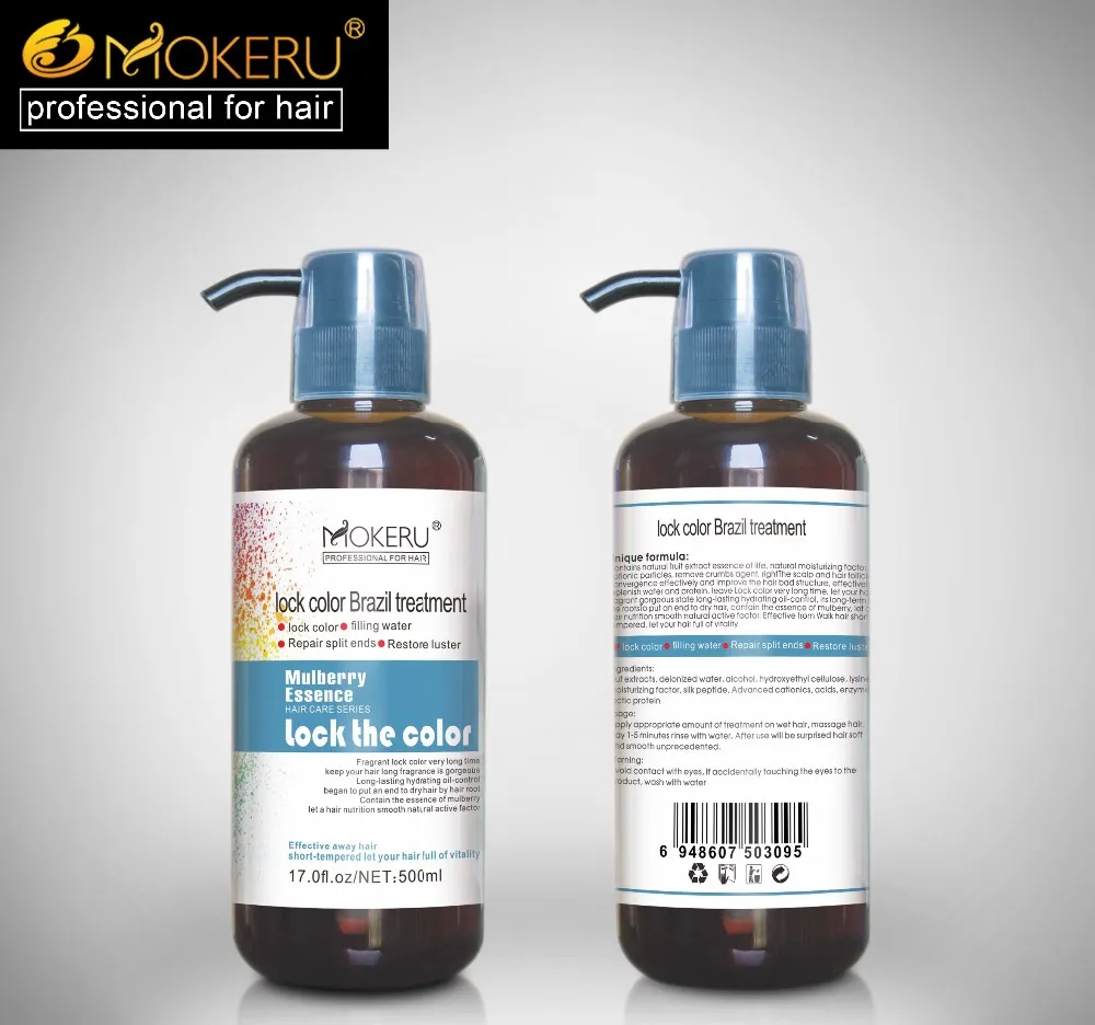 High Quality 100 Organic Natural Herbal Shampoo Color Lock