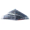 Steel structure building prefabricated light steel structure warehouse and retaining wall
