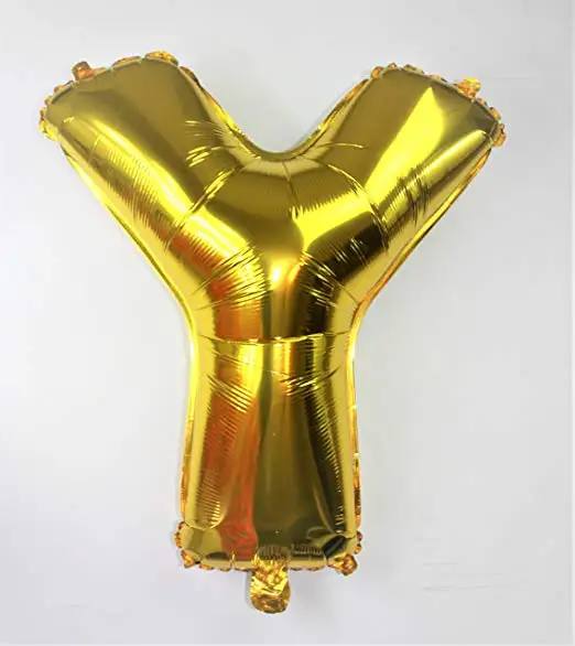 small letter helium balloons