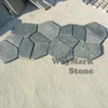 Black Slate Natural Stone Tile Mosaic mat stone cheap flagstone