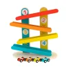 Cool and Eye-Catching New Product Wooden Race Car Play Set Wooden Toys rolling slope active play educational custom available