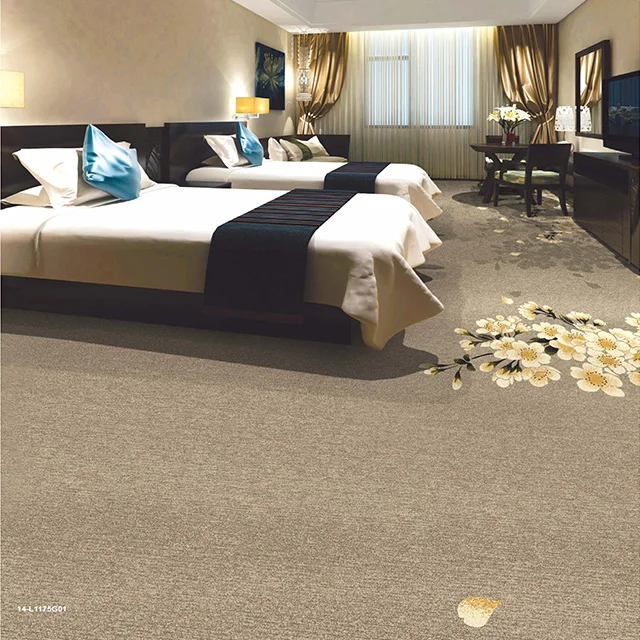 modern design printed carpet