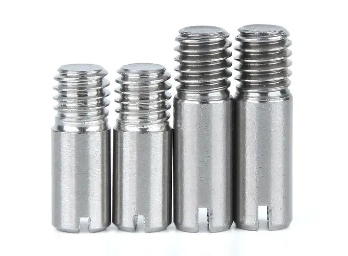 304 Stainless Steel M2 - M10 Parallel Pins With External Thread ...