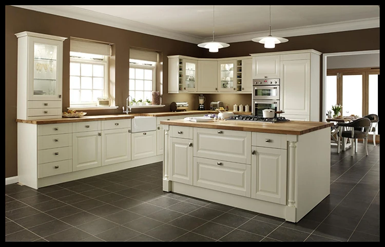 Wholesale Solid Wood Finished Kitchen Cabinet - Buy Finished Kitchen