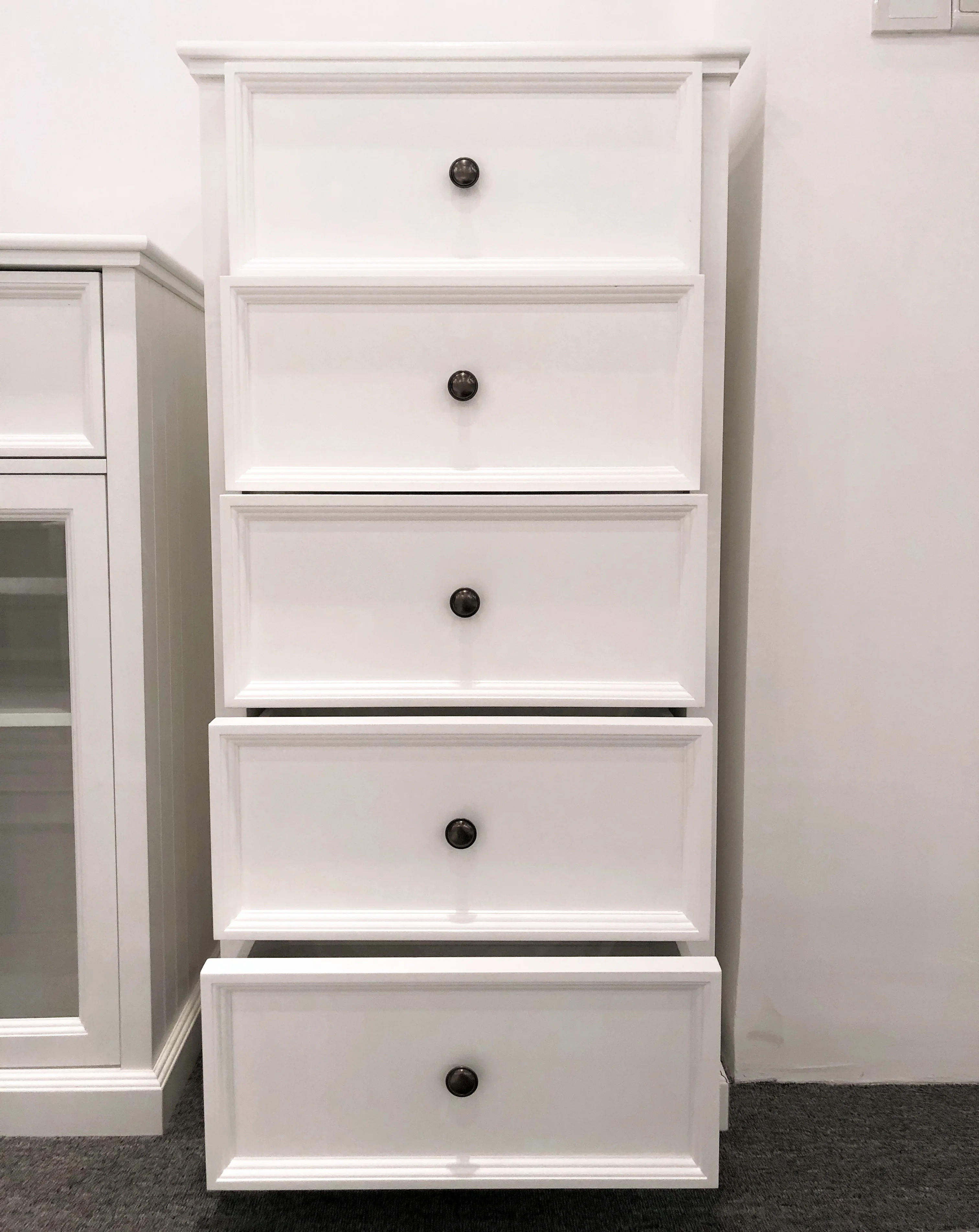 High Quality Wooden Living Room White Chest Of 5 Drawers Buy White Chest Of Drawers,Chest Of