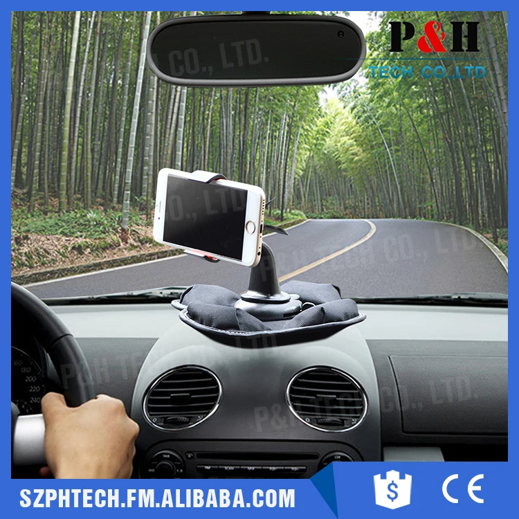 Portable Friction Gps Dashboard Mount Bean Bag Dashboard Mount Car