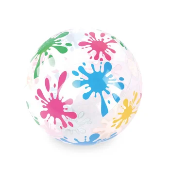 rubber beach ball