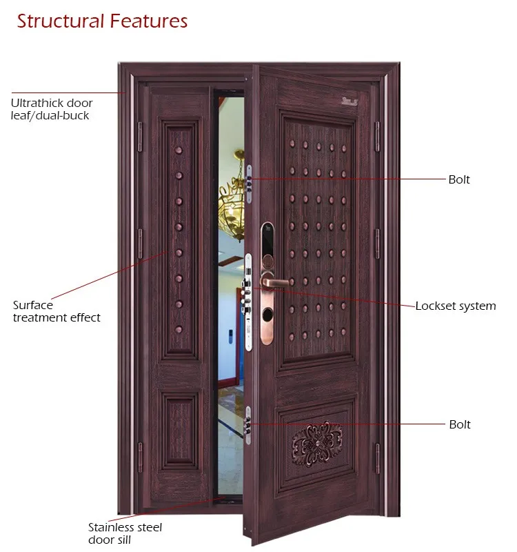 Residential Apartment Main Gate Ss 304 Stainless Steel Grill
