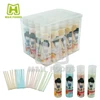 High Quality Four Flavors Sweet CC Stick Candy in Bottle