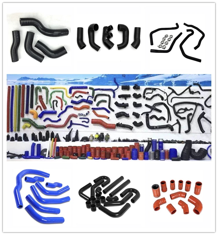 radiator connector silicone rubber auto vacuum hose sizes