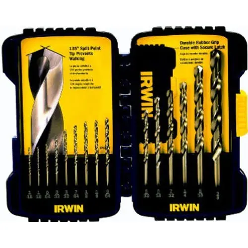 Split Pt 19//64 /" Carded Irwin Cobalt High Speed Drill Bit Hss