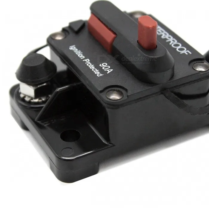 100 Amp Waterproof Automatic Manual Reset Circuit Breaker,12v 48vdc