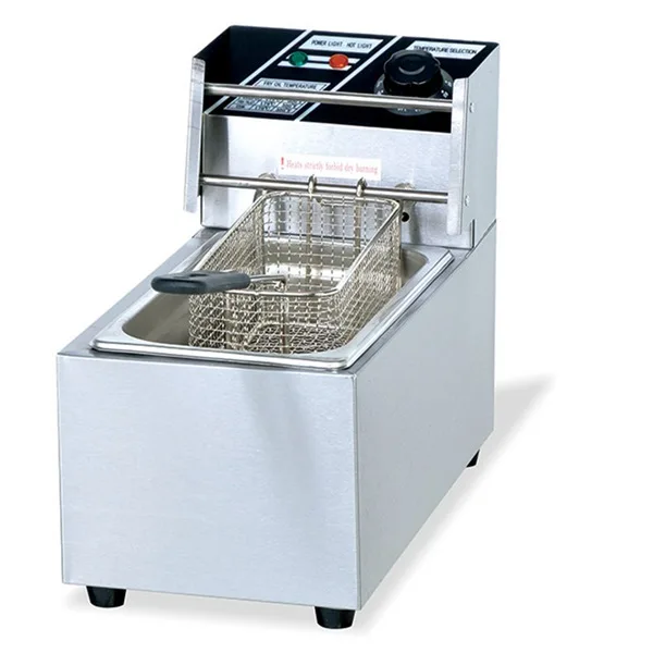 Chinese Gas Chips Frymaster Induction Deep Fryer Machine With Baskets
