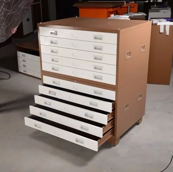 Economical Metal Kd Map Drawer Storage Cabinets For Storage