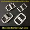 stainless steel conway buckle saddle hardware