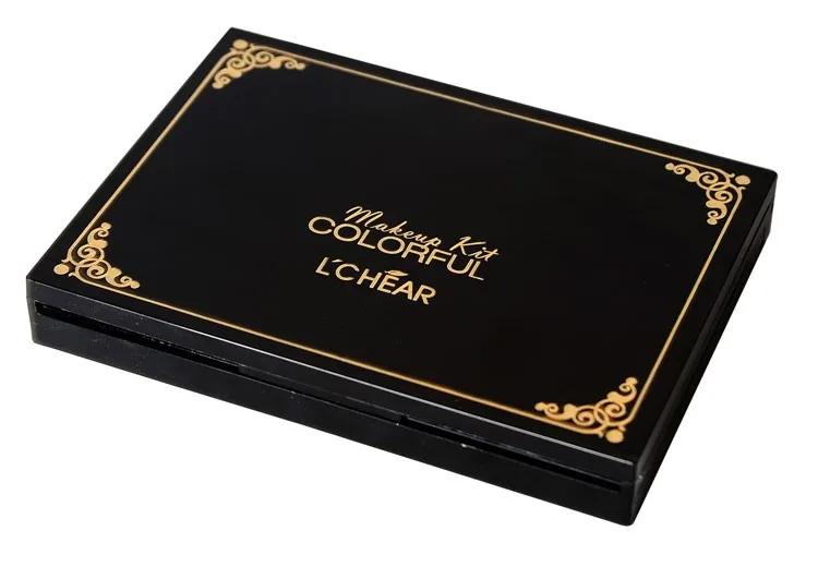 Lchear Brand Travel Cosmetic Bag Price Of Makeup Kit Box Black Square