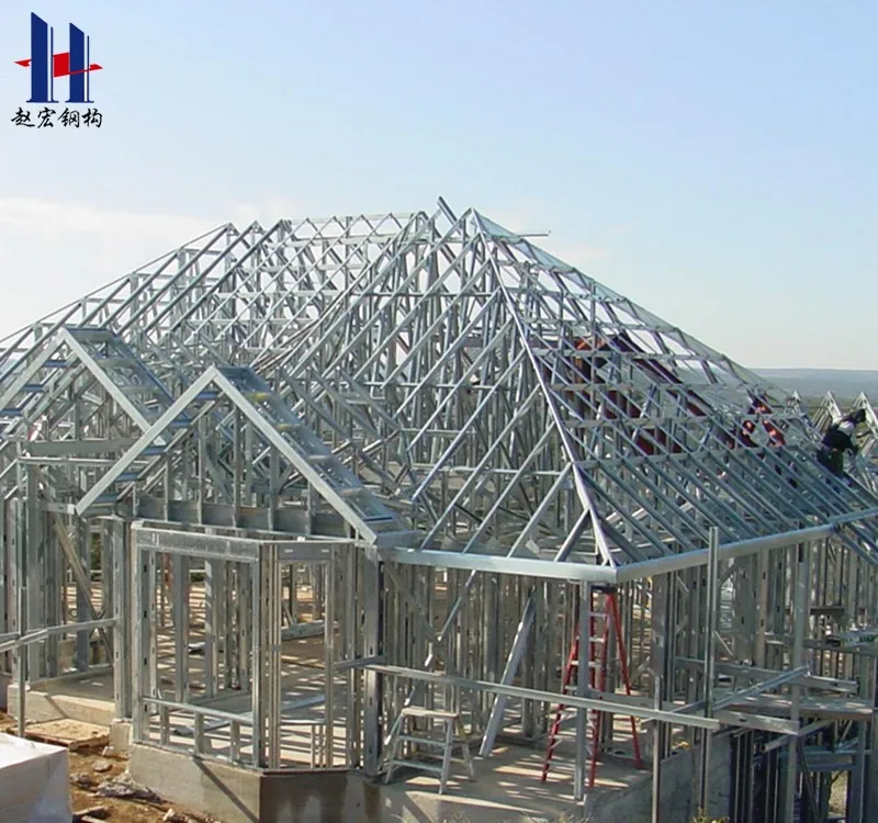 Gable Space Frame Steel Truss Structure For Warehouse/shed ...