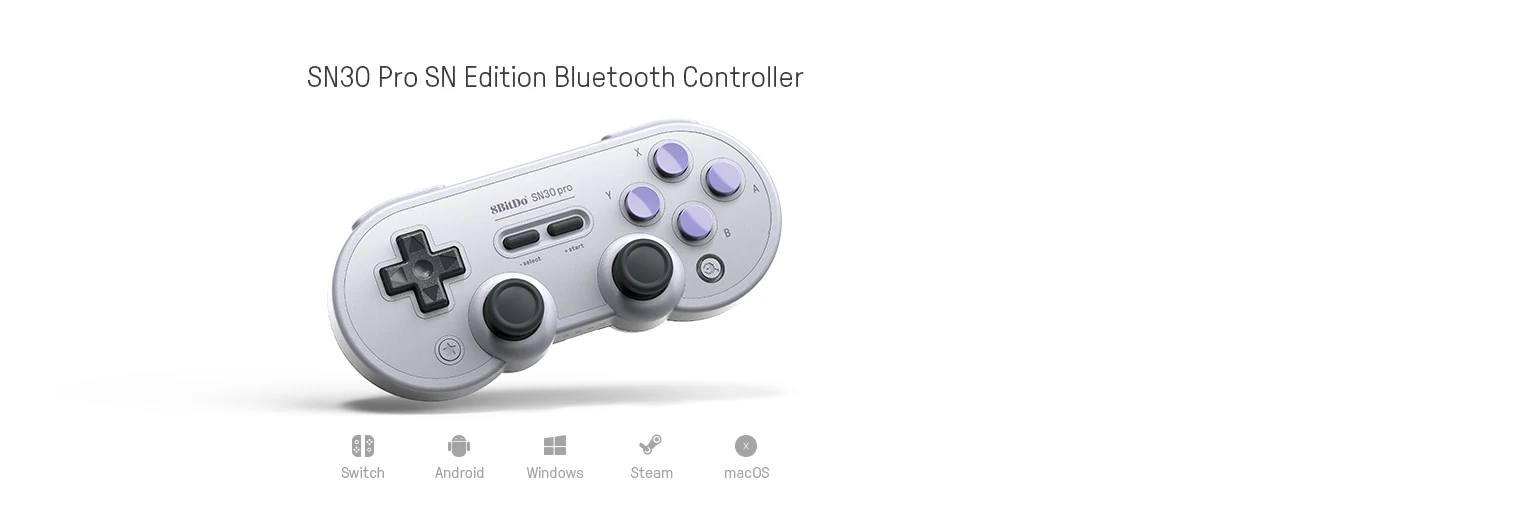 Amazon Hot Sale 8bitdo Sn30pro Gb Retro For Ios And Android Gamepad Joystick Android Ios Purple Buy Joystick Gamepad Game Controller Product On Alibaba Com