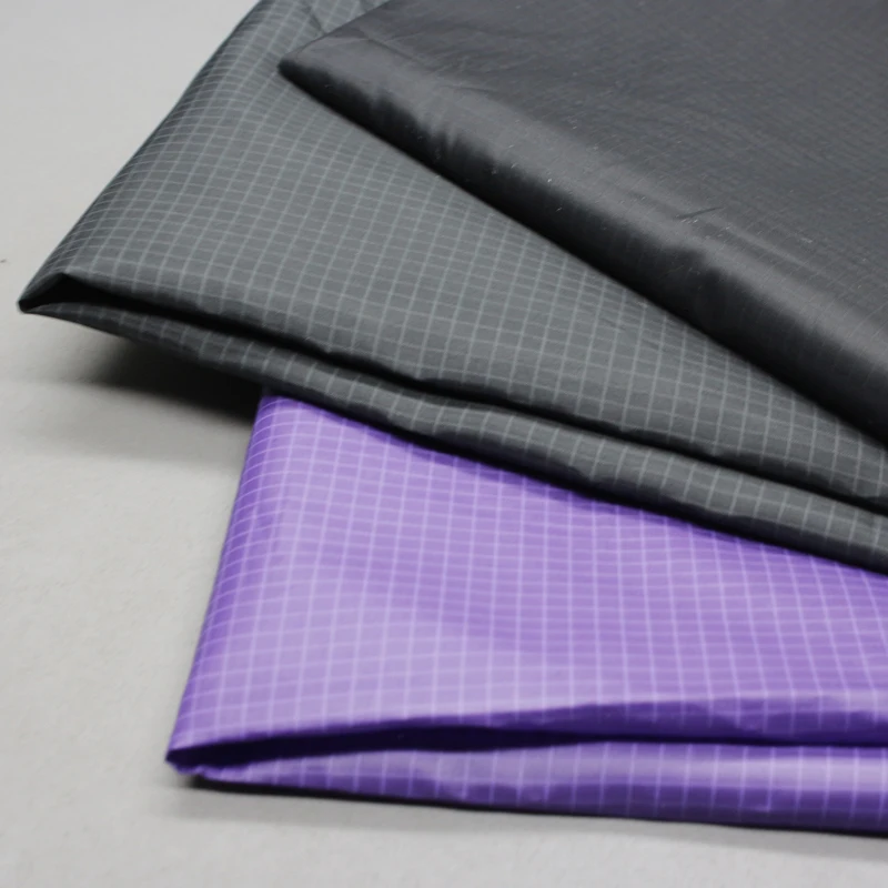 
high quality 100% nylon 66 ripstop waterproof parachute fabric downjacket fabric 