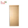 manual Paulownia solid white wooden blinds shutters