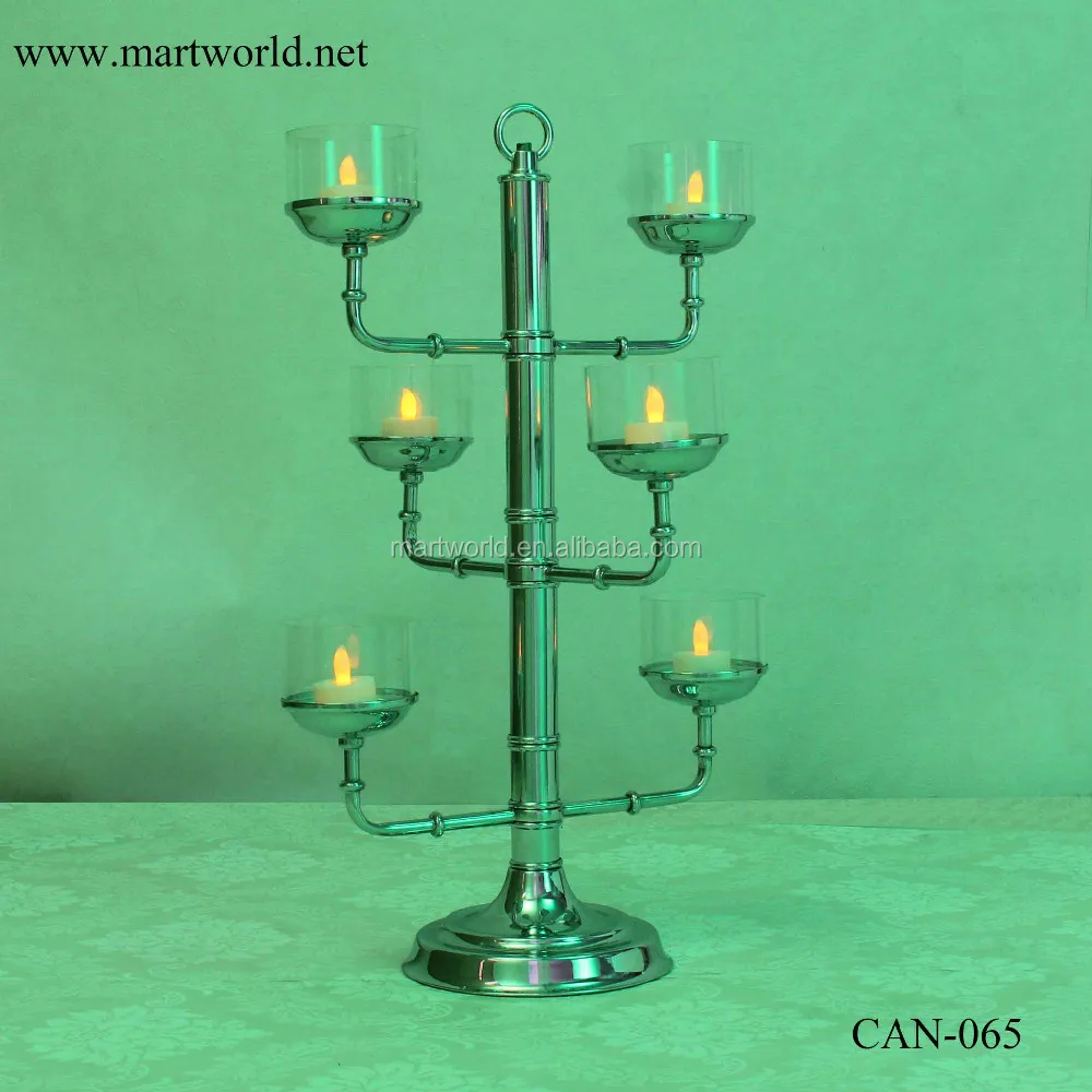 Battery Led Light Candelabra Table Centerpiece Wedding Decoration