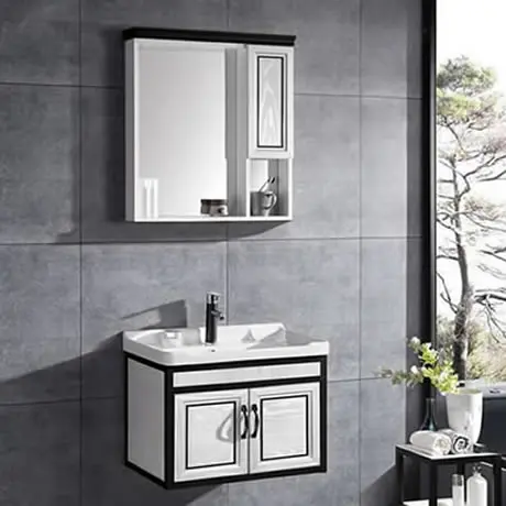 Glossy Bamboo Bathroom Wall Cabinet Bathroom Vanity Buy Bathroom