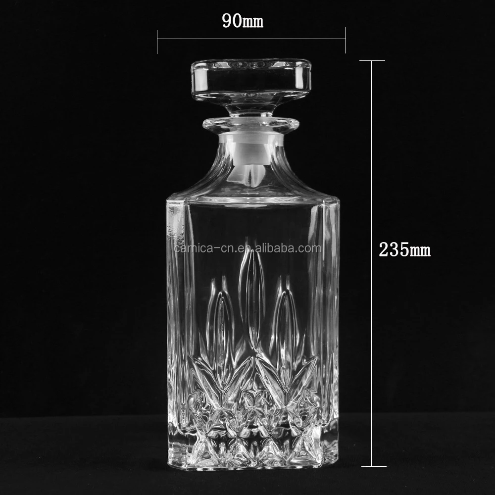 lead free crystal whiskey decanter