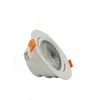 New surface mini plastic adjustable smd square round fire rated dimmable trimless recessed led downlight