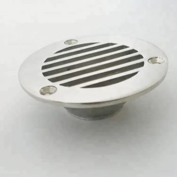 316 Stainless Steel Cut Out Boat Deck Floor Drain Plug Tank Vent