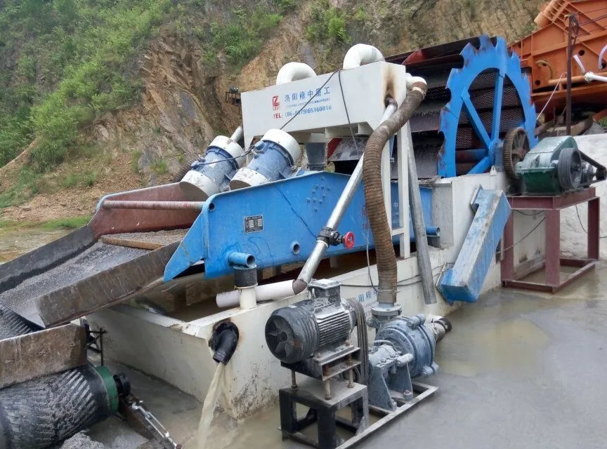 Lz2655 Sand Washing Machine With Dewatering Screen And Hydrocyclone