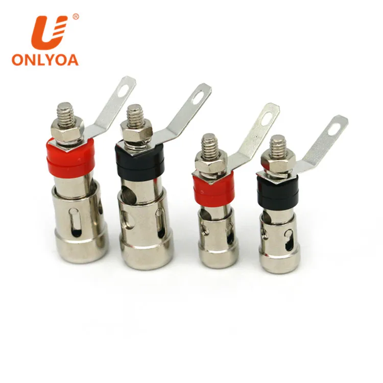 Silver Nickel Plating Speaker Terminal Binding Post Spring Loaded Buy