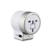 portable usb charger adaptor rotate design travelling worldwide plug