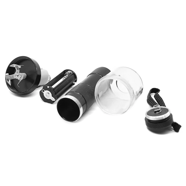 Flashlight Battery Electric Dry Electronic Herb Grinder Weed