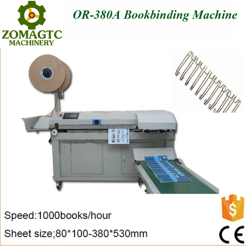 Or380a Two Ring Calendar Binder Machine Buy Coil Binding Machine